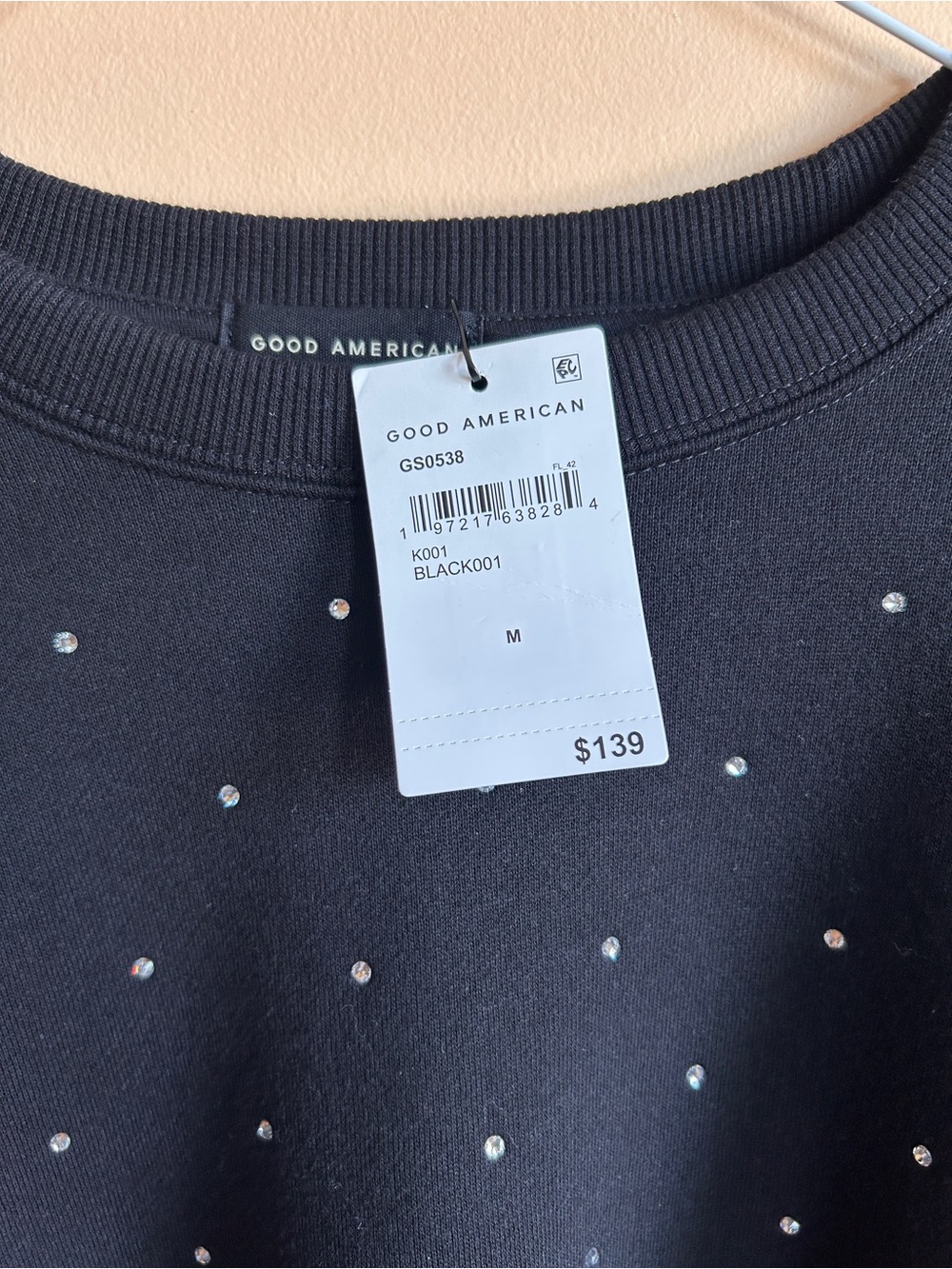 Good American Rhinestone Sweatshirt ๐ - Picture 8 of 12